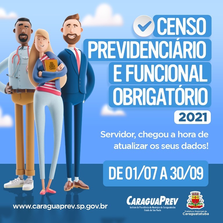 Censo Previdenciário: Servidores Públicos Municipais ativos devem atualizar  seus dados cadastrais - Prefeitura Municipal de Farroupilha